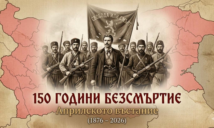 Отбелязваме 150 години от избухването на Априлското въстание (1876 – 2026)